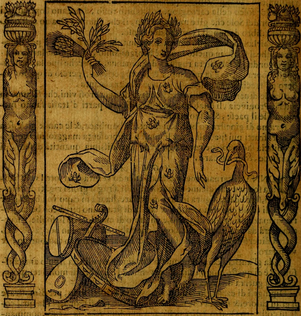 An illustration from Iconologia, overo Descrittione di diverse imagini cauate dall'antichità, & di propria inuentione,, 1603, leaf 289