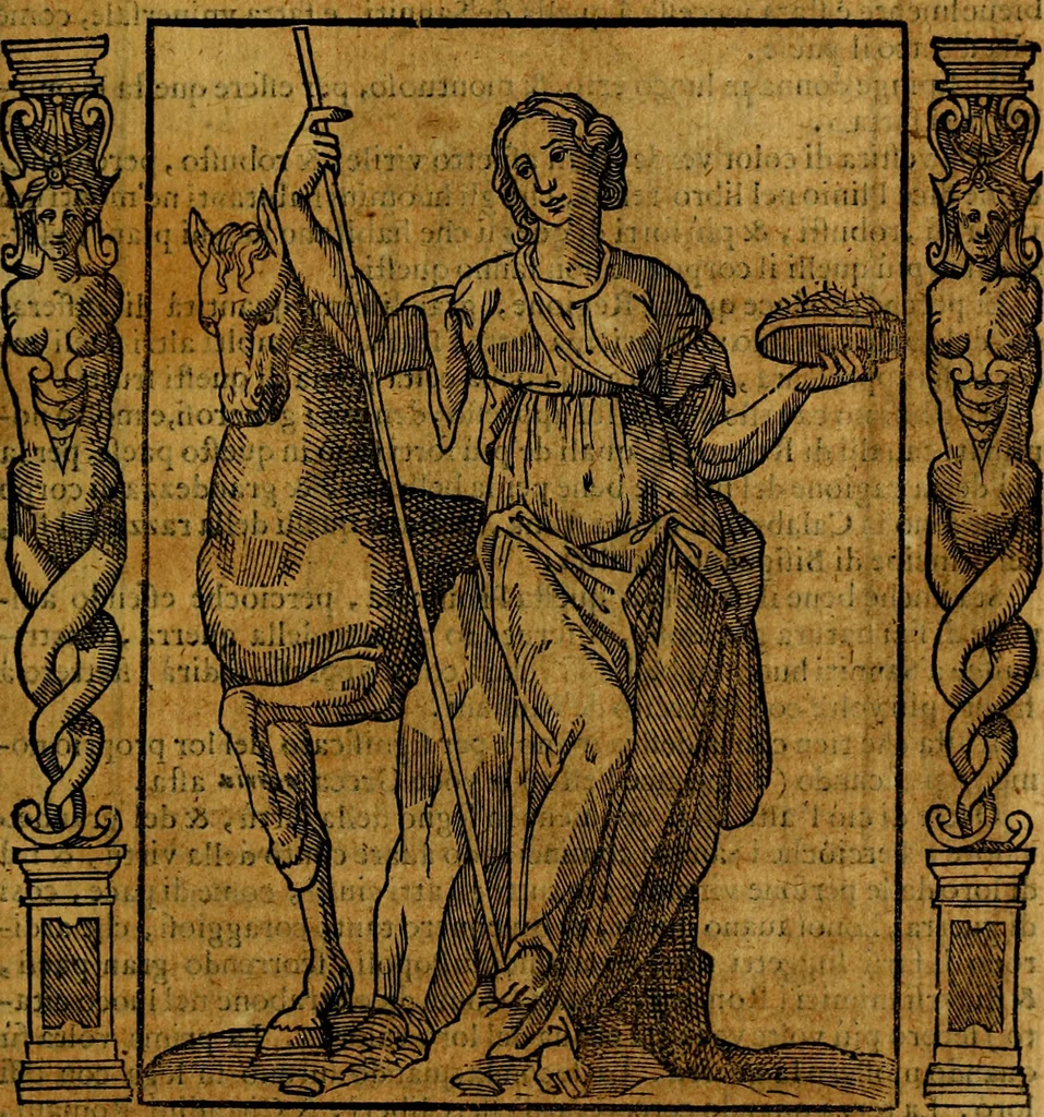 An illustration from Iconologia, overo Descrittione di diverse imagini cauate dall'antichità, & di propria inuentione,, 1603, leaf 290