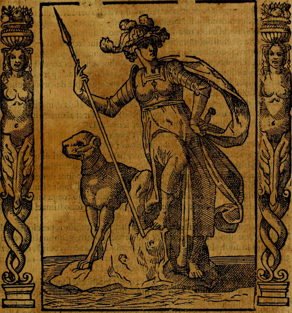 An illustration from Iconologia, overo Descrittione di diverse imagini cauate dall'antichità, & di propria inuentione,, 1603, leaf 306