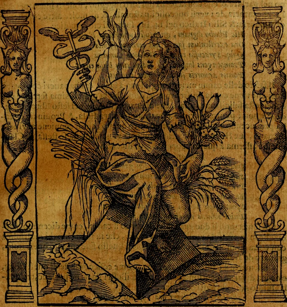 An illustration from Iconologia, overo Descrittione di diverse imagini cauate dall'antichità, & di propria inuentione,, 1603, leaf 310