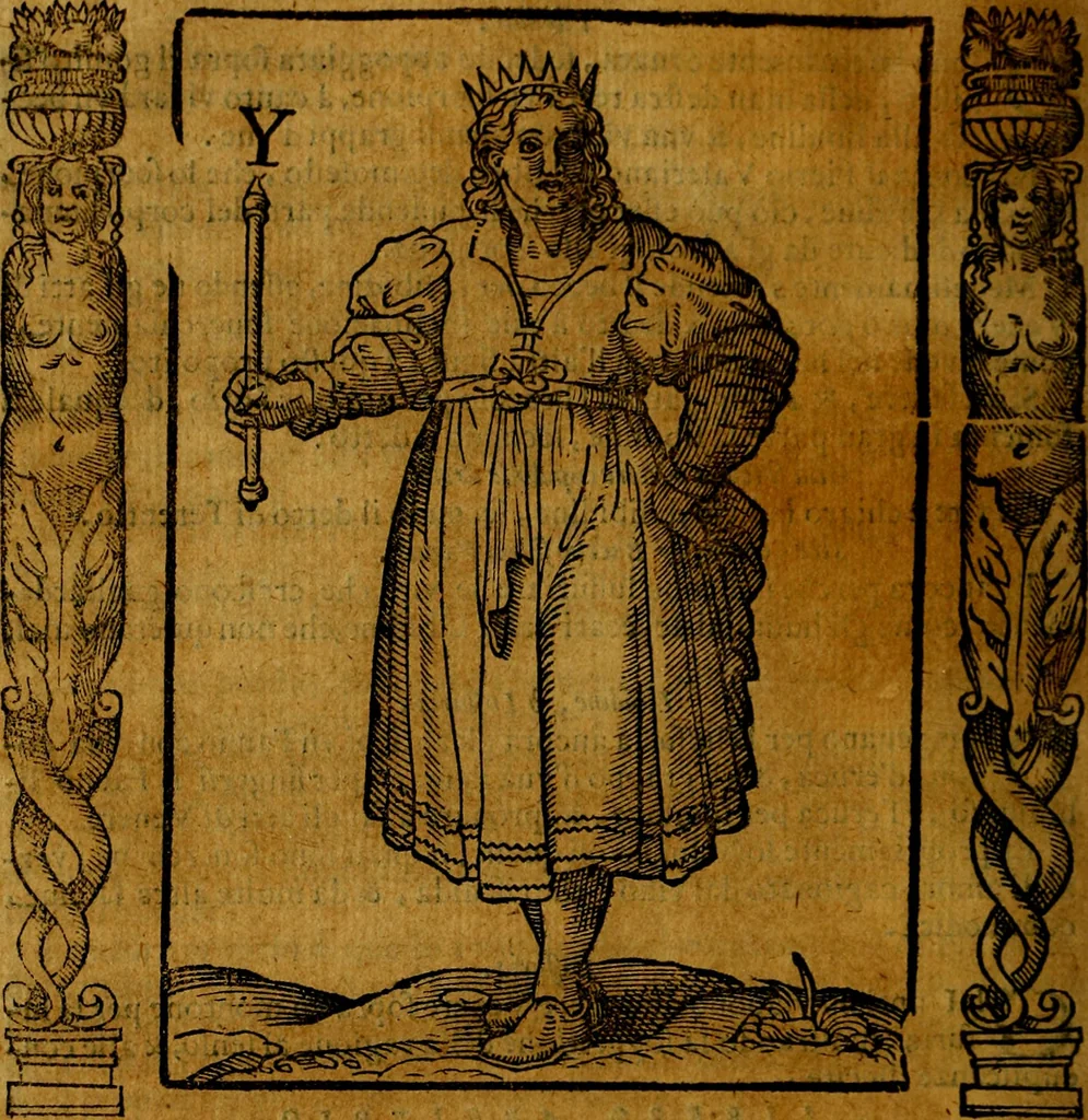 An illustration from Iconologia, overo Descrittione di diverse imagini cauate dall'antichità, & di propria inuentione,, 1603, leaf 319