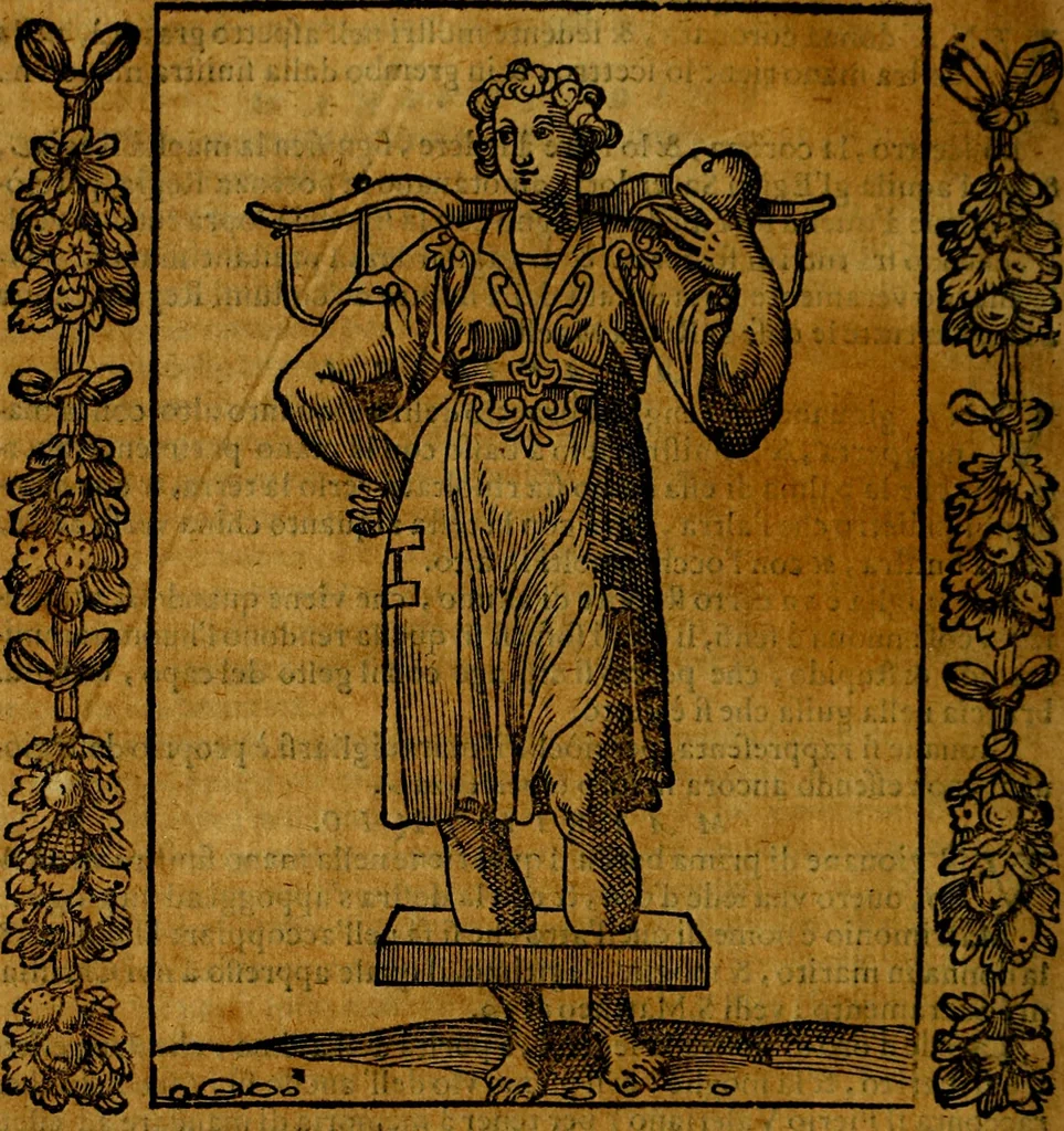 An illustration from Iconologia, overo Descrittione di diverse imagini cauate dall'antichità, & di propria inuentione,, 1603, leaf 329