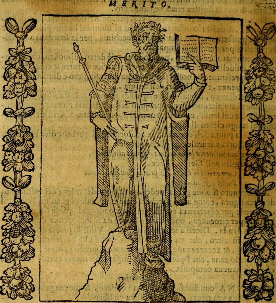 An illustration from Iconologia, overo Descrittione di diverse imagini cauate dall'antichità, & di propria inuentione,, 1603, leaf 337