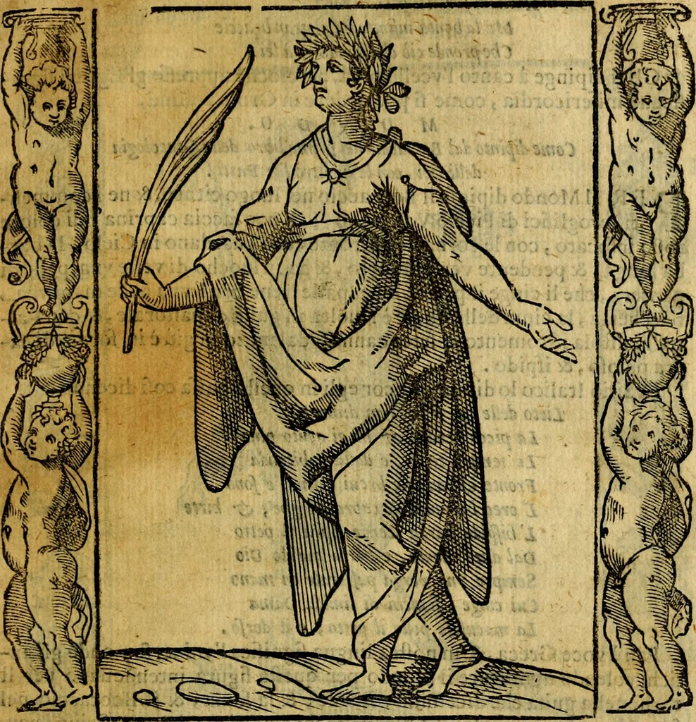An illustration from Iconologia, overo Descrittione di diverse imagini cauate dall'antichità, & di propria inuentione,, 1603, leaf 352