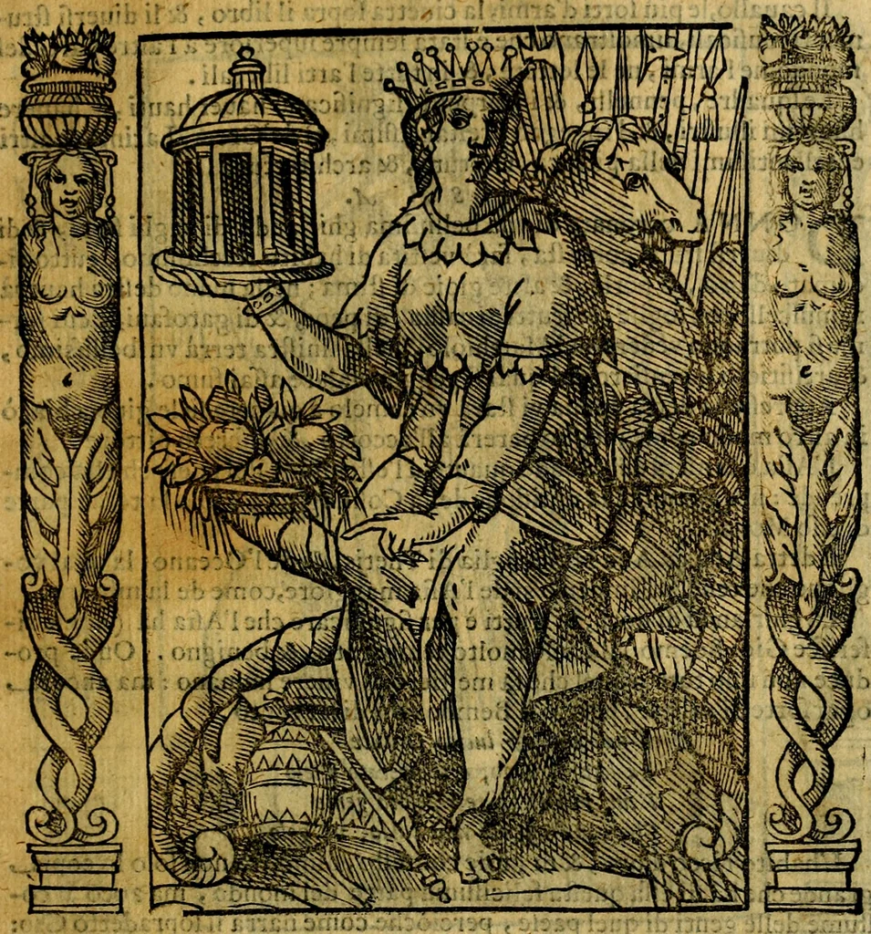 An illustration from Iconologia, overo Descrittione di diverse imagini cauate dall'antichità, & di propria inuentione,, 1603, leaf 356