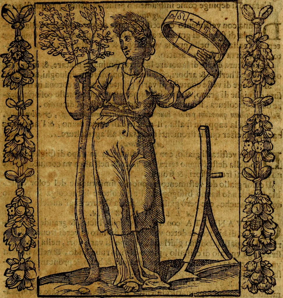 An illustration from Iconologia, overo Descrittione di diverse imagini cauate dall'antichità, & di propria inuentione,, 1603, leaf 36