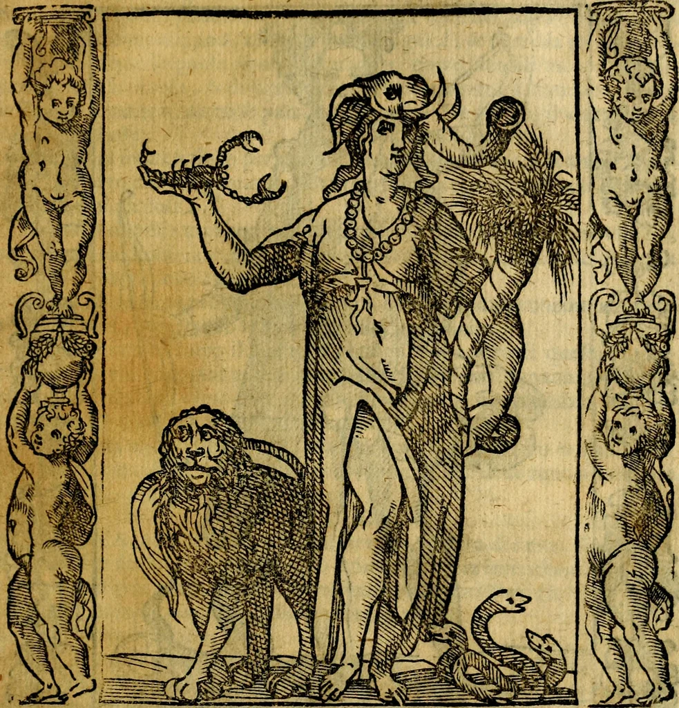 An illustration from Iconologia, overo Descrittione di diverse imagini cauate dall'antichità, & di propria inuentione,, 1603, leaf 360