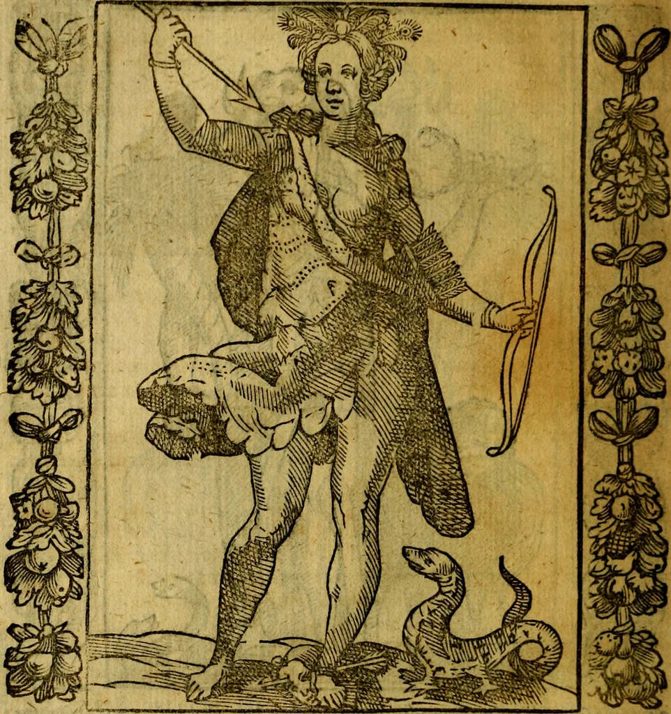 An illustration from Iconologia, overo Descrittione di diverse imagini cauate dall'antichità, & di propria inuentione,, 1603, leaf 361