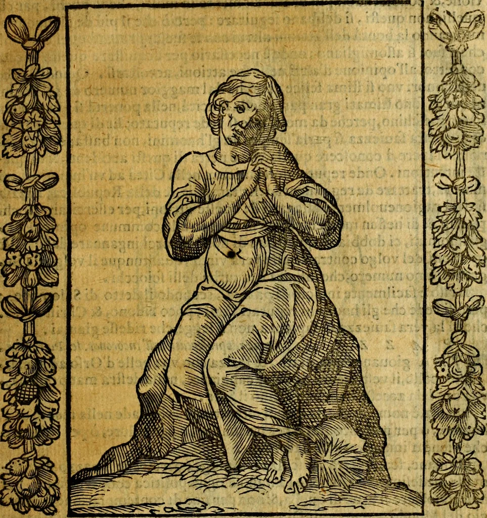 An illustration from Iconologia, overo Descrittione di diverse imagini cauate dall'antichità, & di propria inuentione,, 1603, leaf 404