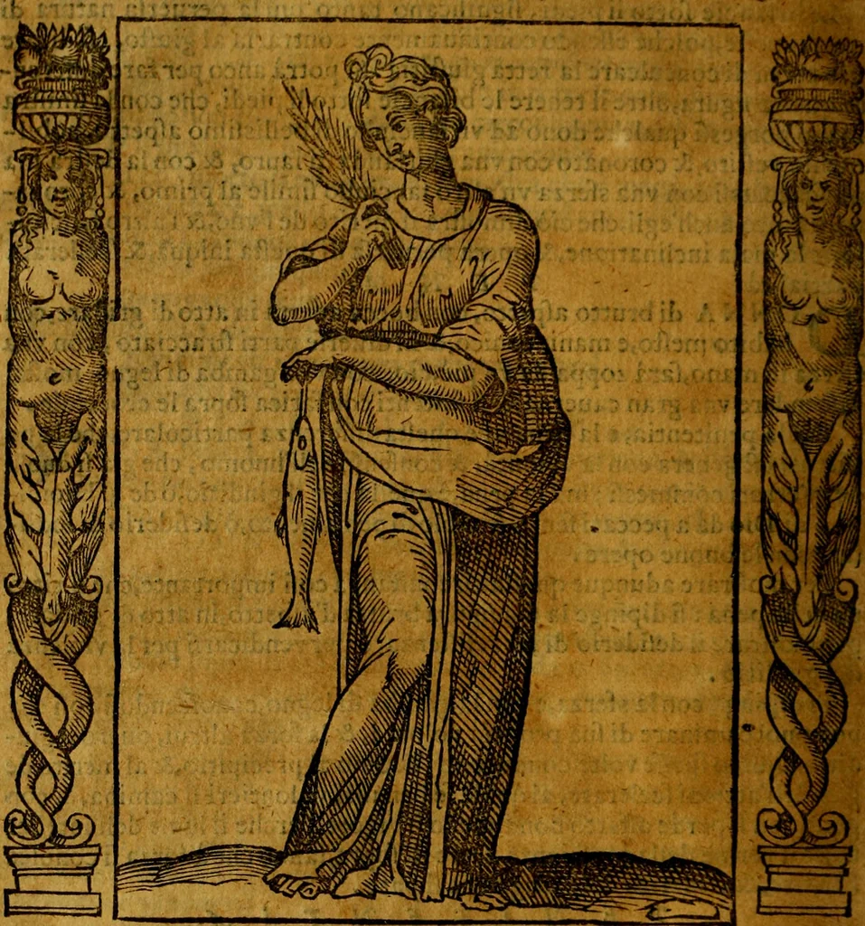 An illustration from Iconologia, overo Descrittione di diverse imagini cauate dall'antichità, & di propria inuentione,, 1603, leaf 411