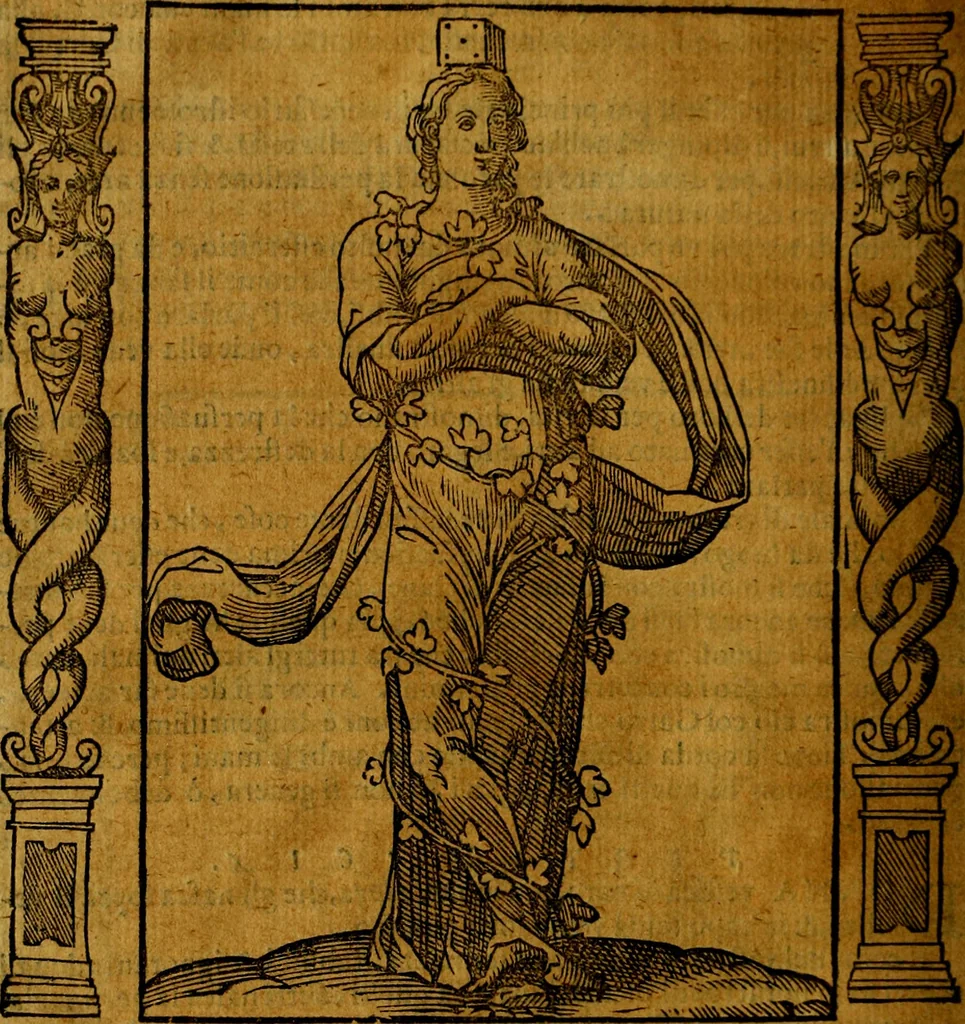 An illustration from Iconologia, overo Descrittione di diverse imagini cauate dall'antichità, & di propria inuentione,, 1603, leaf 419