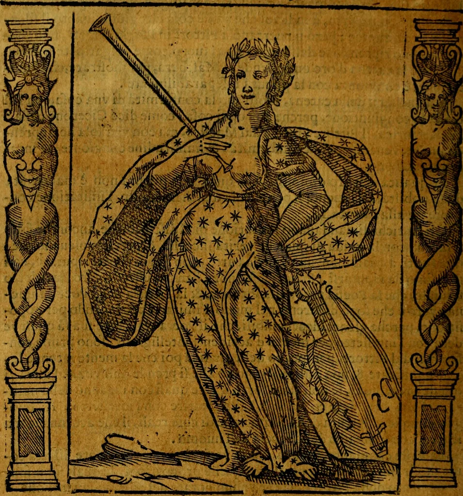 An illustration from Iconologia, overo Descrittione di diverse imagini cauate dall'antichità, & di propria inuentione,, 1603, leaf 429