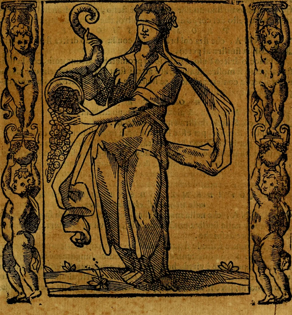 An illustration from Iconologia, overo Descrittione di diverse imagini cauate dall'antichità, & di propria inuentione,, 1603, leaf 436
