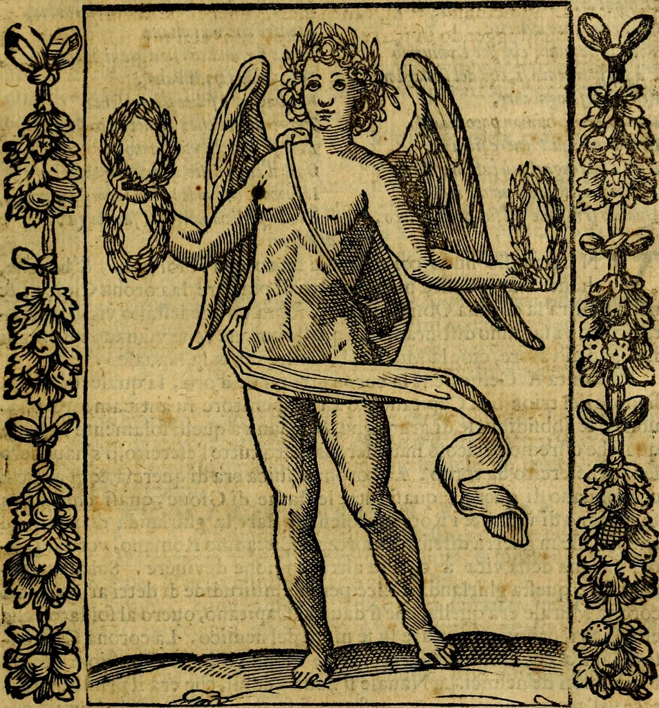 An illustration from Iconologia, overo Descrittione di diverse imagini cauate dall'antichità, & di propria inuentione,, 1603, leaf 46