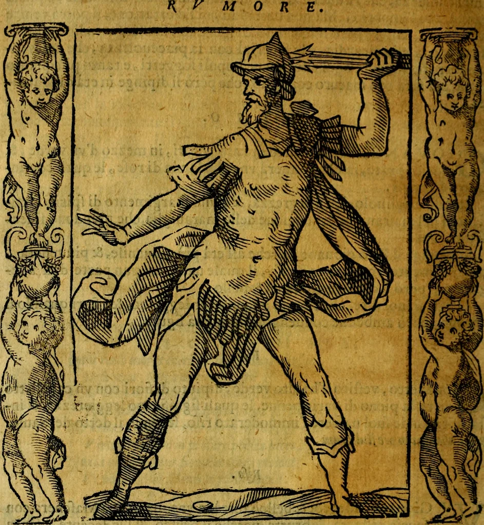 An illustration from Iconologia, overo Descrittione di diverse imagini cauate dall'antichità, & di propria inuentione,, 1603, leaf 461