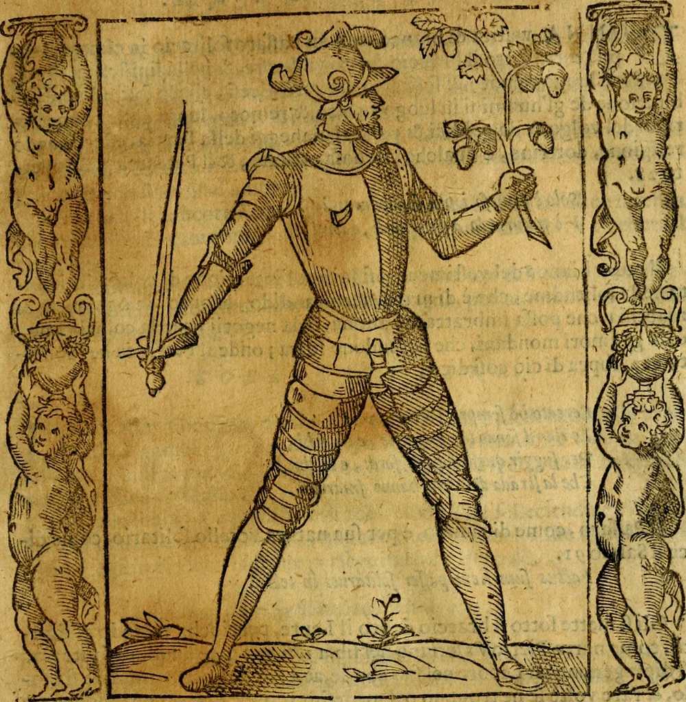 An illustration from Iconologia, overo Descrittione di diverse imagini cauate dall'antichità, & di propria inuentione,, 1603, leaf 480