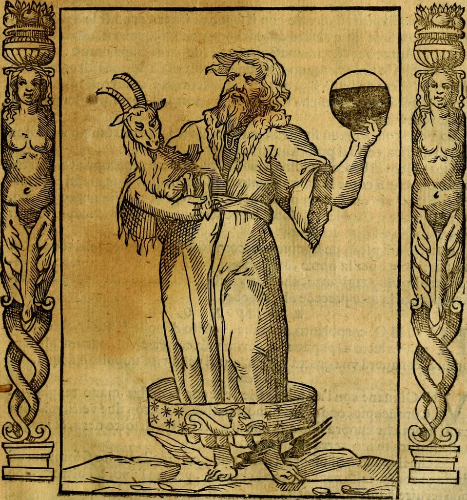 An illustration from Iconologia, overo Descrittione di diverse imagini cauate dall'antichità, & di propria inuentione,, 1603, leaf 486