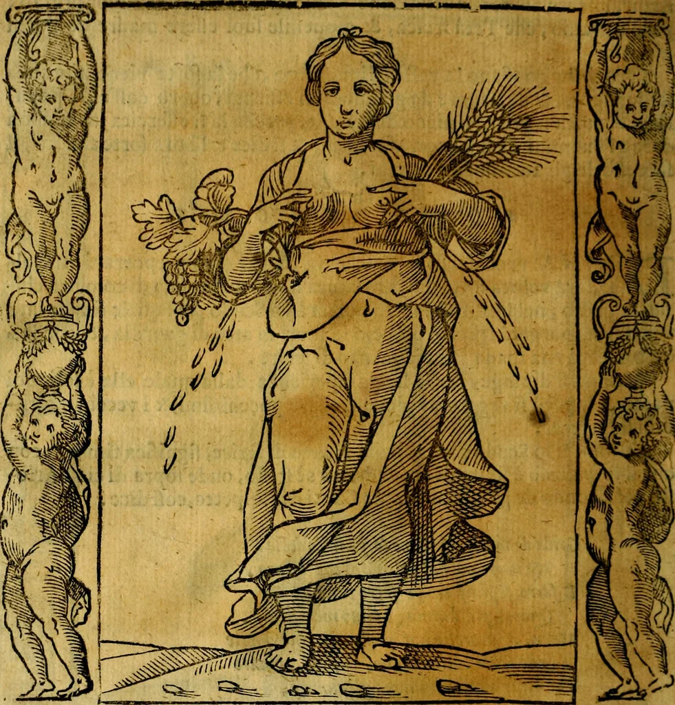 An illustration from Iconologia, overo Descrittione di diverse imagini cauate dall'antichità, & di propria inuentione,, 1603, leaf 491