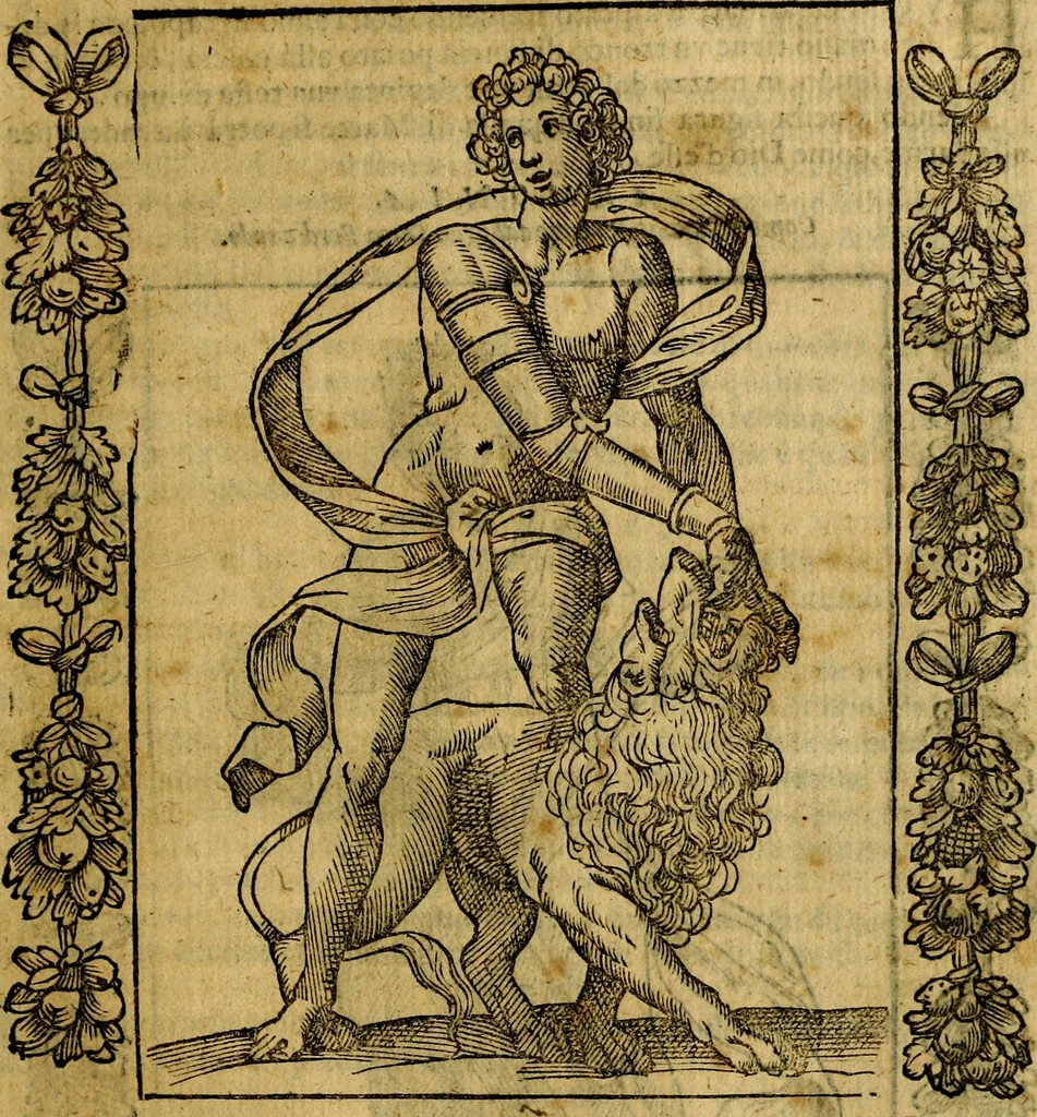 An illustration from Iconologia, overo Descrittione di diverse imagini cauate dall'antichità, & di propria inuentione,, 1603, leaf 52