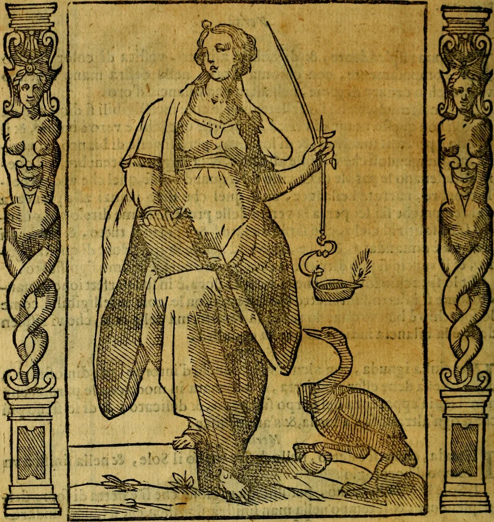 An illustration from Iconologia, overo Descrittione di diverse imagini cauate dall'antichità, & di propria inuentione,, 1603, leaf 525
