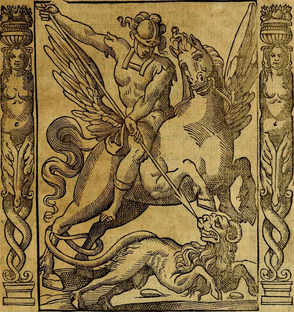 An illustration from Iconologia, overo Descrittione di diverse imagini cauate dall'antichità, & di propria inuentione,, 1603, leaf 532