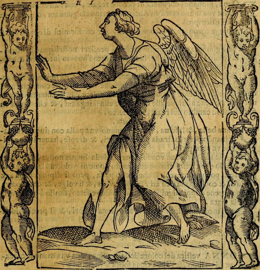 An illustration from Iconologia, overo Descrittione di diverse imagini cauate dall'antichità, & di propria inuentione,, 1603, leaf 542