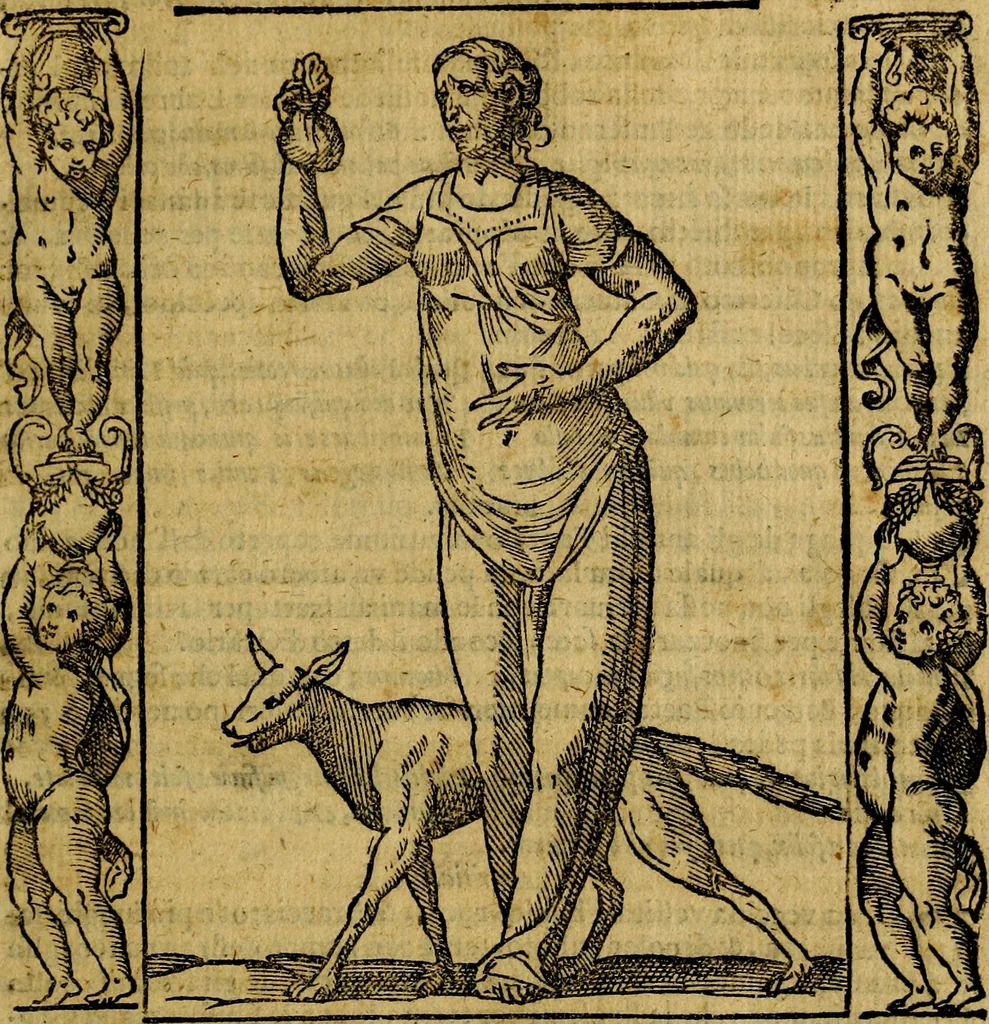 An illustration from Iconologia, overo Descrittione di diverse imagini cauate dall'antichità, & di propria inuentione,, 1603, leaf 58