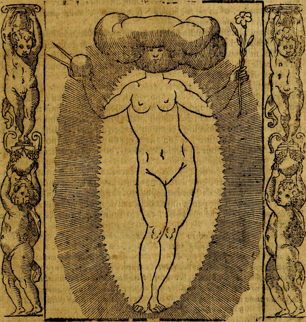 An illustration from Iconologia, overo Descrittione di diverse imagini cauate dall'antichità, & di propria inuentione,, 1603, leaf 68