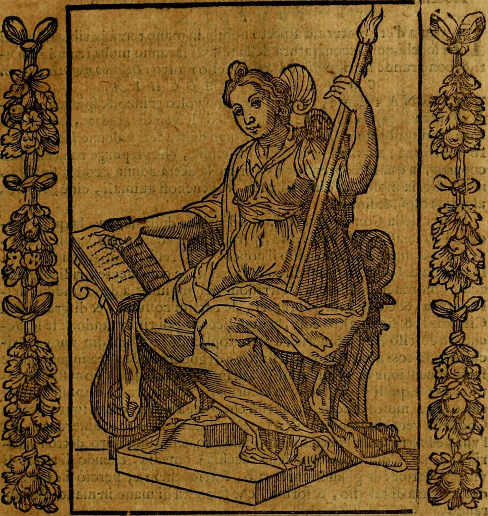 An illustration from Iconologia, overo Descrittione di diverse imagini cauate dall'antichità, & di propria inuentione,, 1603, leaf 98