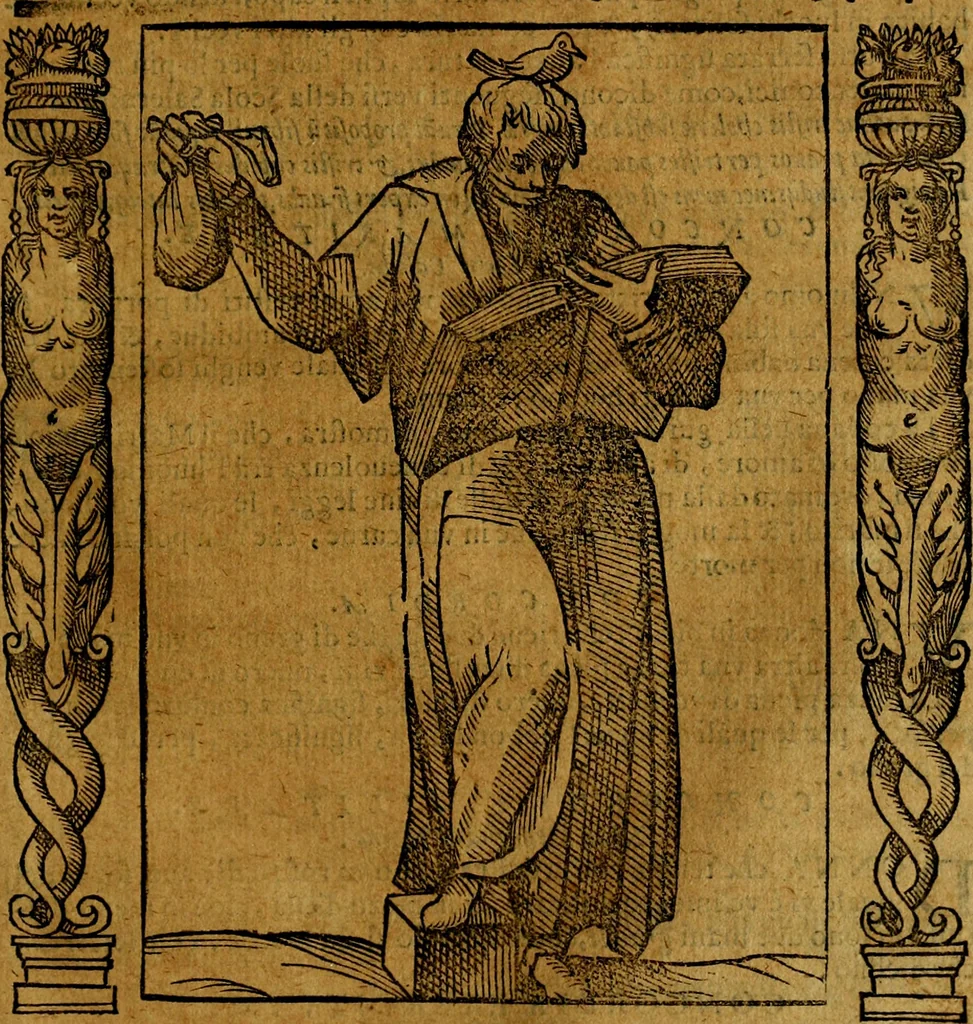 An illustration from Iconologia, overo Descrittione di diverse imagini cauate dall'antichità, & di propria inuentione,, 1603, leaf 102
