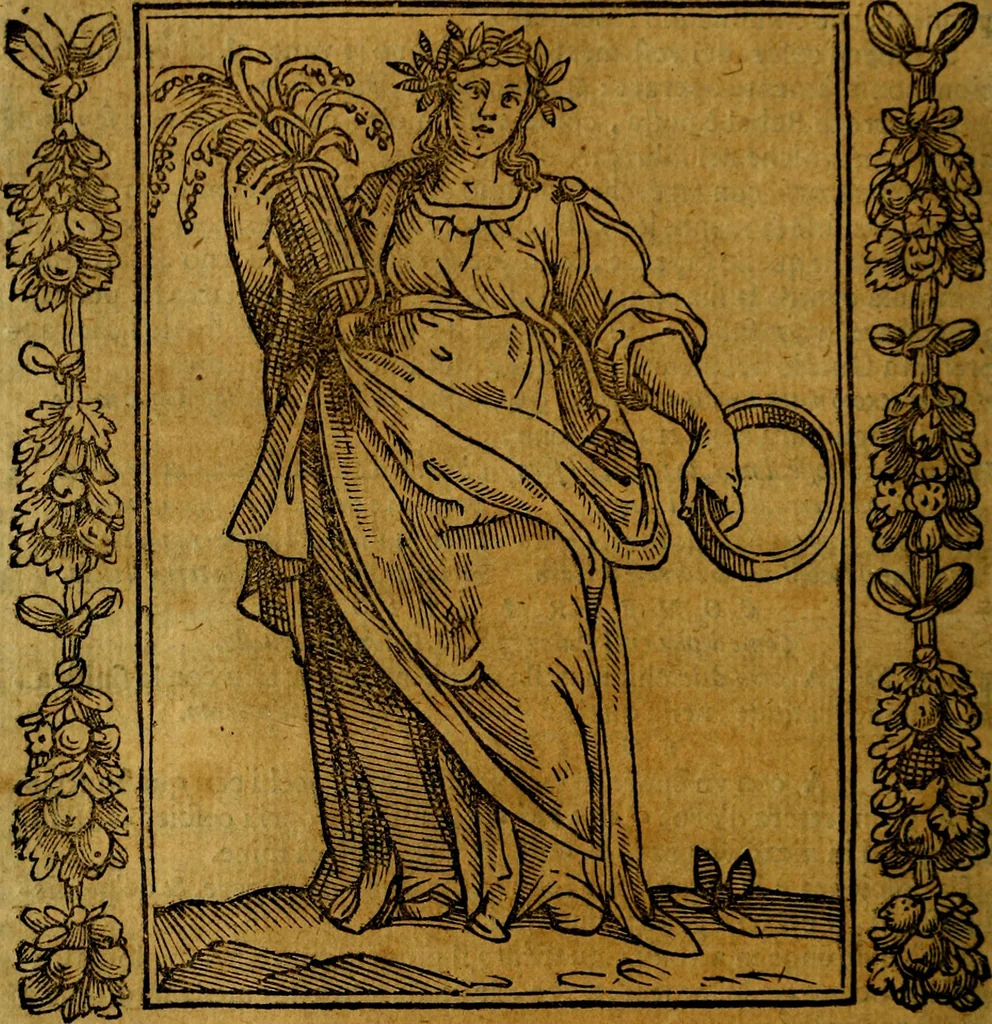 An illustration from Iconologia, overo Descrittione di diverse imagini cauate dall'antichità, & di propria inuentione,, 1603, leaf 107
