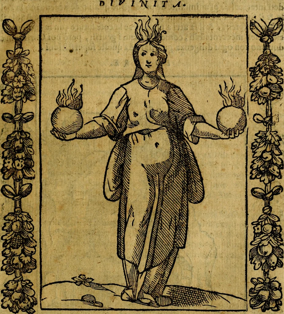 An illustration from Iconologia, overo Descrittione di diverse imagini cauate dall'antichità, & di propria inuentione,, 1603, leaf 132