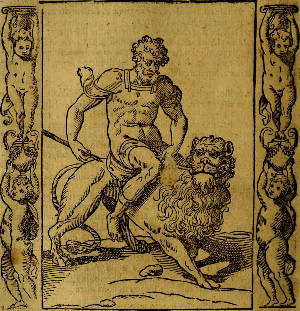 An illustration from Iconologia, overo Descrittione di diverse imagini cauate dall'antichità, & di propria inuentione,, 1603, leaf 135