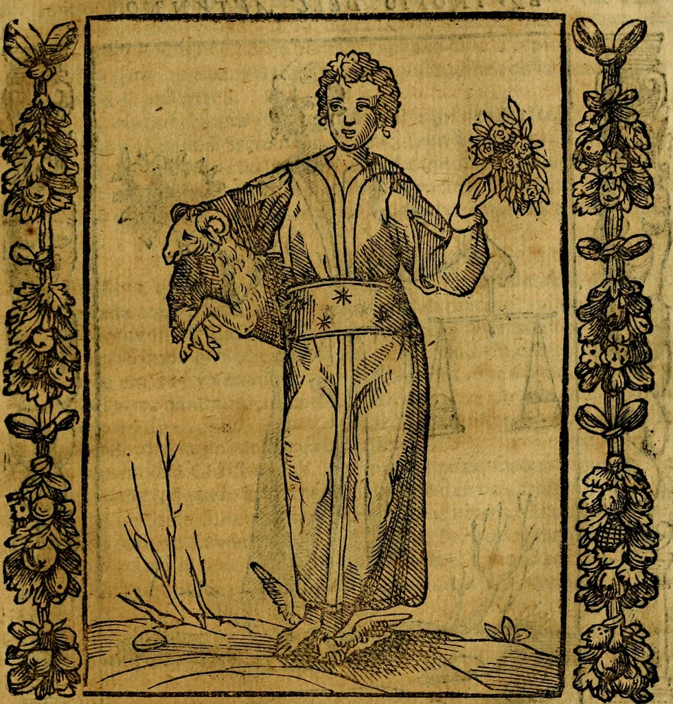 An illustration from Iconologia, overo Descrittione di diverse imagini cauate dall'antichità, & di propria inuentione,, 1603, leaf 150