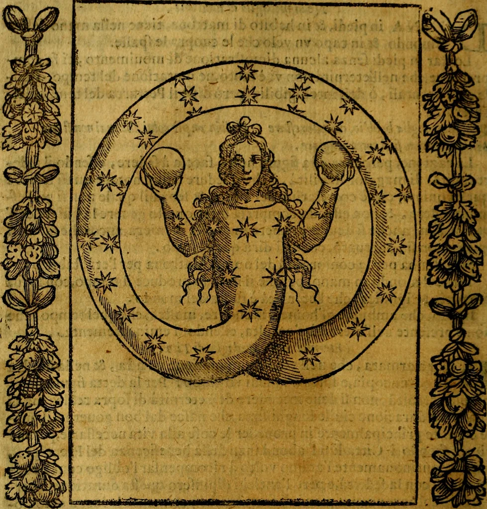 An illustration from Iconologia, overo Descrittione di diverse imagini cauate dall'antichità, & di propria inuentione,, 1603, leaf 159