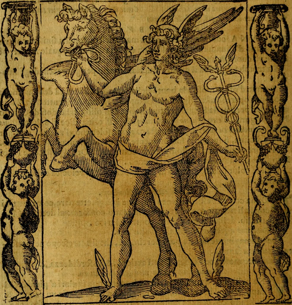 An illustration from Iconologia, overo Descrittione di diverse imagini cauate dall'antichità, & di propria inuentione,, 1603, leaf 163