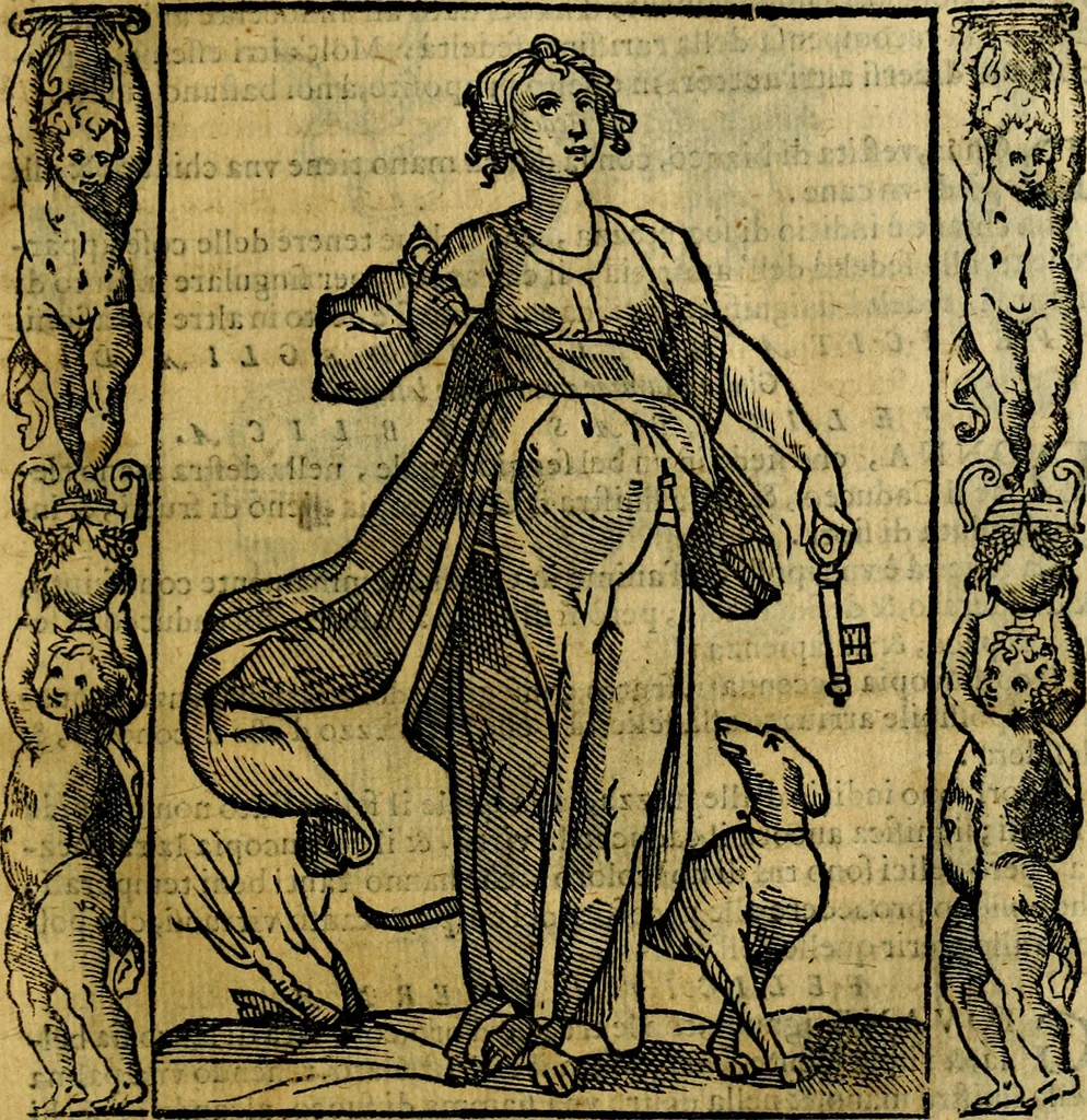 An illustration from Iconologia, overo Descrittione di diverse imagini cauate dall'antichità, & di propria inuentione,, 1603, leaf 172