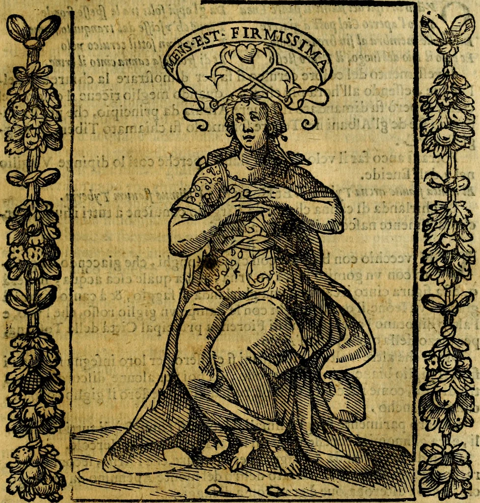 An illustration from Iconologia, overo Descrittione di diverse imagini cauate dall'antichità, & di propria inuentione,, 1603, leaf 176