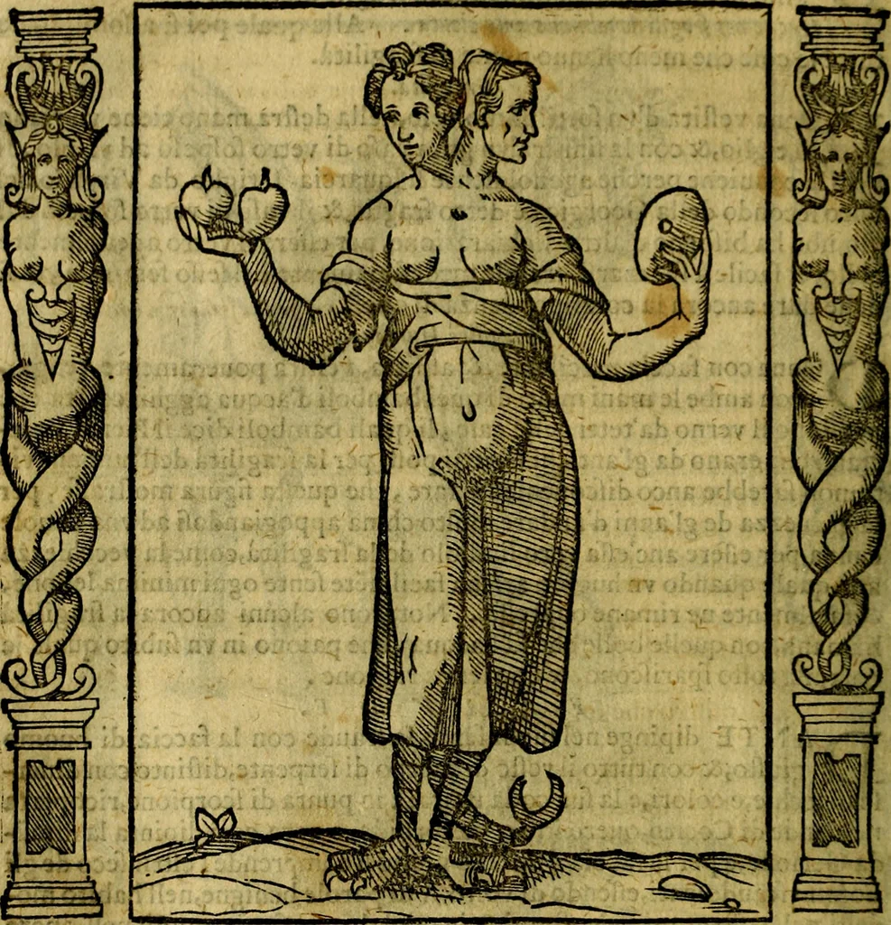 An illustration from Iconologia, overo Descrittione di diverse imagini cauate dall'antichità, & di propria inuentione,, 1603, leaf 193