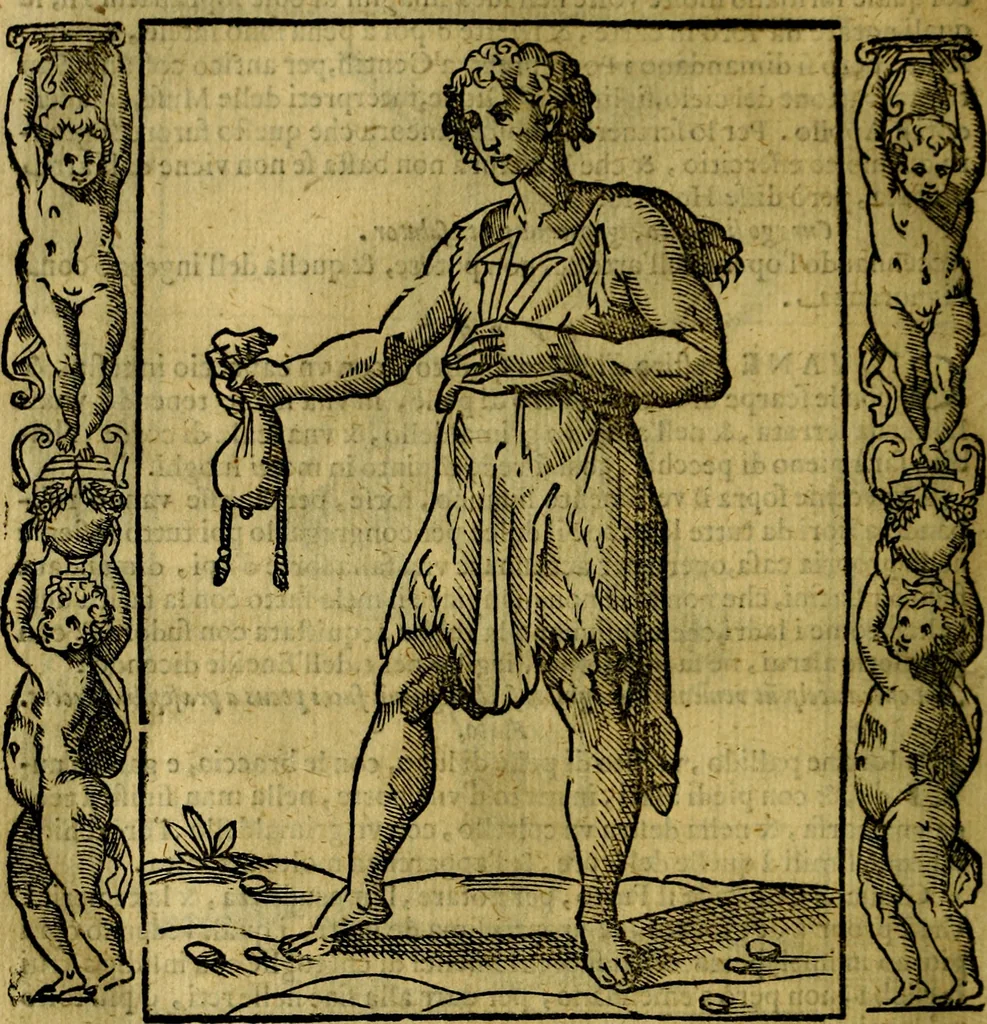An illustration from Iconologia, overo Descrittione di diverse imagini cauate dall'antichità, & di propria inuentione,, 1603, leaf 199