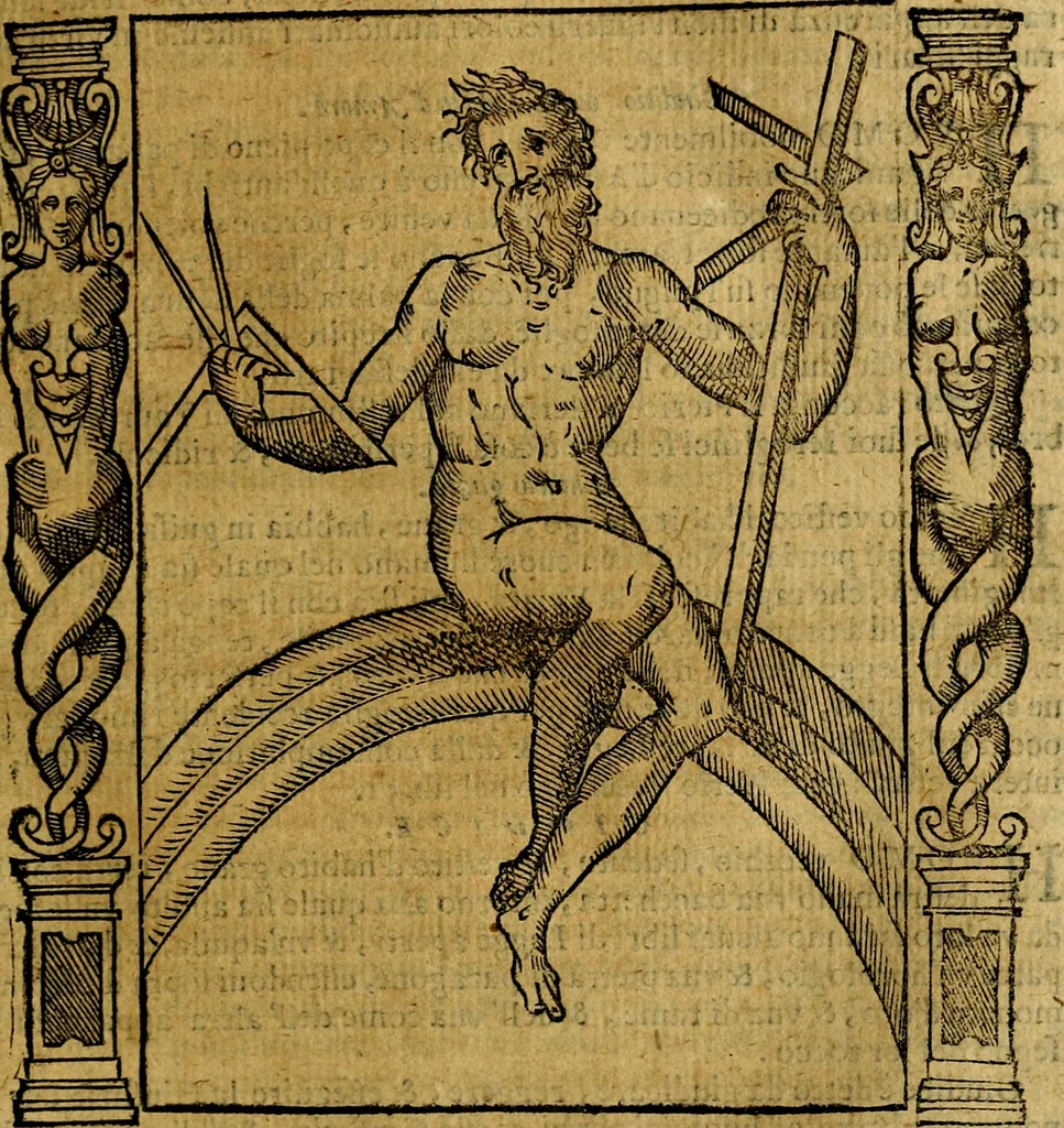 An illustration from Iconologia, overo Descrittione di diverse imagini cauate dall'antichità, & di propria inuentione,, 1603, leaf 204