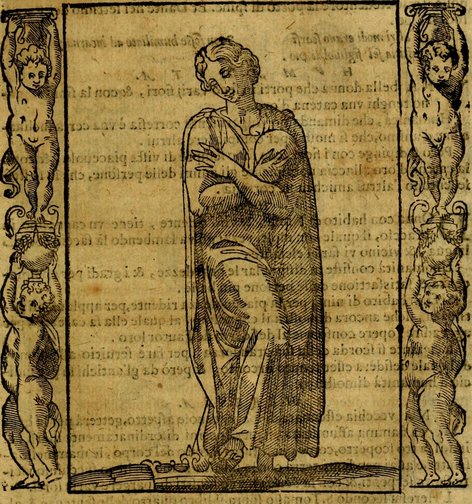 An illustration from Iconologia, overo Descrittione di diverse imagini cauate dall'antichità, & di propria inuentione,, 1603, leaf 234