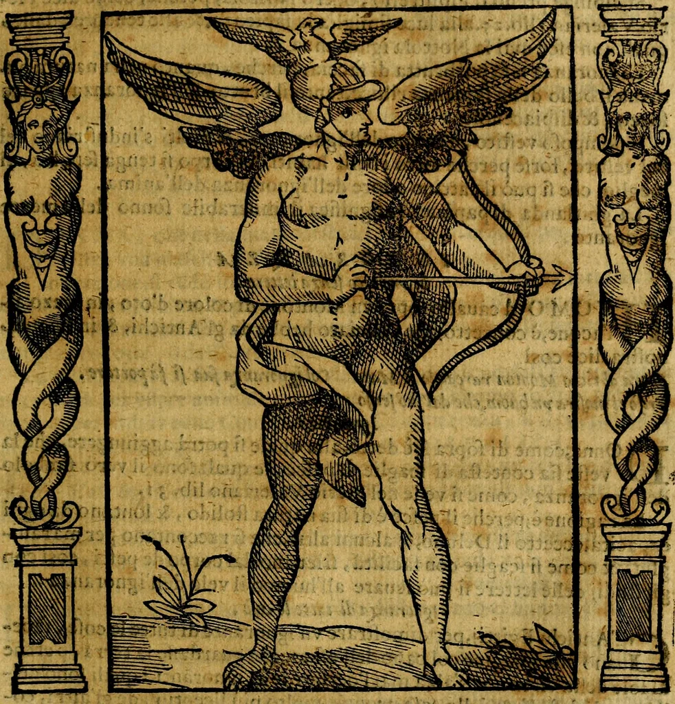 An illustration from Iconologia, overo Descrittione di diverse imagini cauate dall'antichità, & di propria inuentione,, 1603, leaf 240