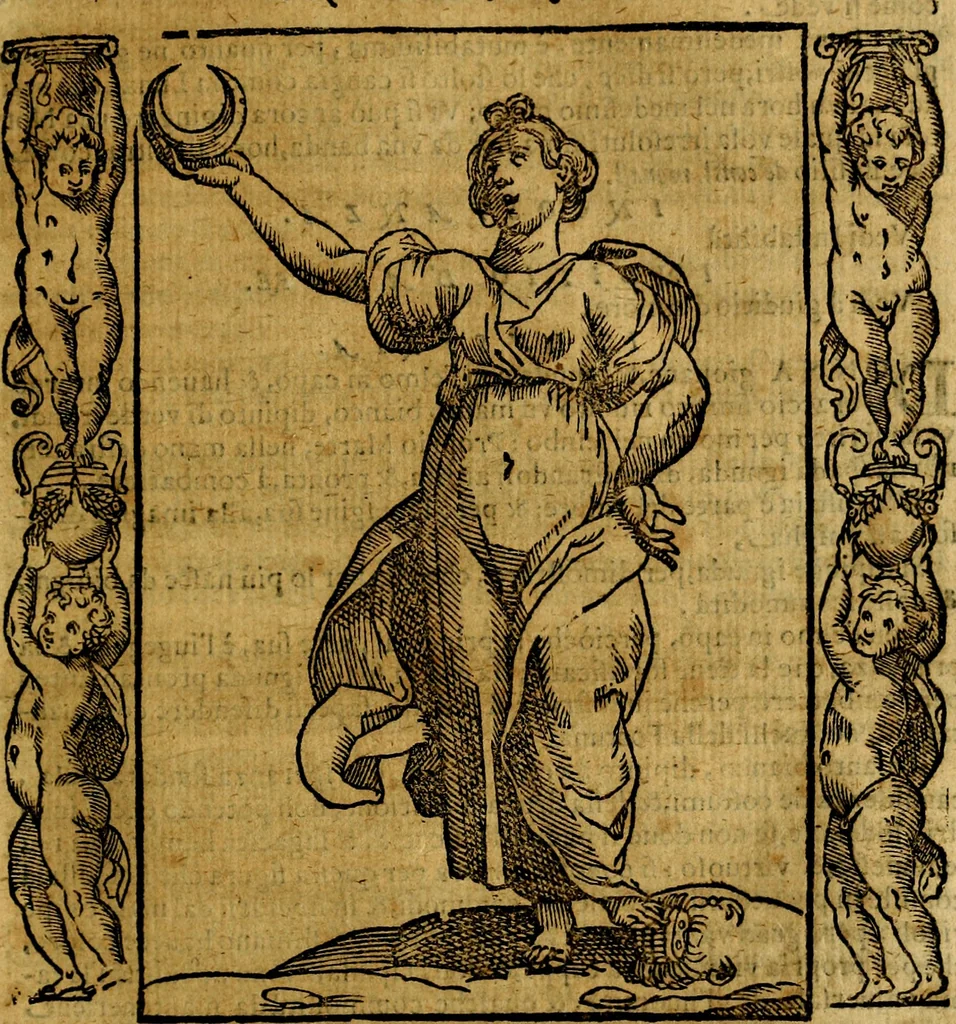 An illustration from Iconologia, overo Descrittione di diverse imagini cauate dall'antichità, & di propria inuentione,, 1603, leaf 244