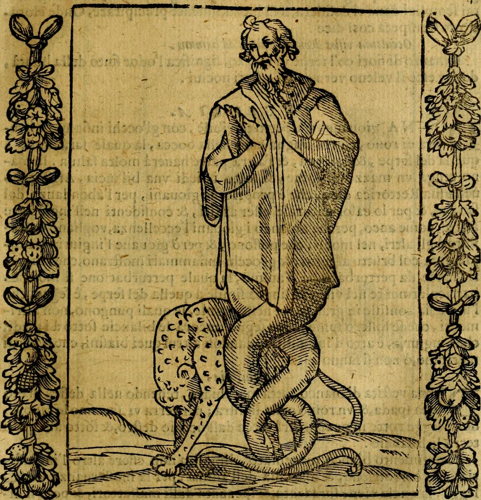 An illustration from Iconologia, overo Descrittione di diverse imagini cauate dall'antichità, & di propria inuentione,, 1603, leaf 248