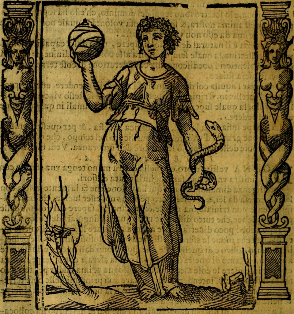 An illustration from Iconologia, overo Descrittione di diverse imagini cauate dall'antichità, & di propria inuentione,, 1603, leaf 259