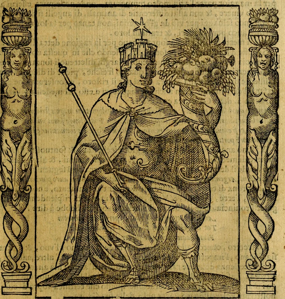 An illustration from Iconologia, overo Descrittione di diverse imagini cauate dall'antichità, & di propria inuentione,, 1603, leaf 266
