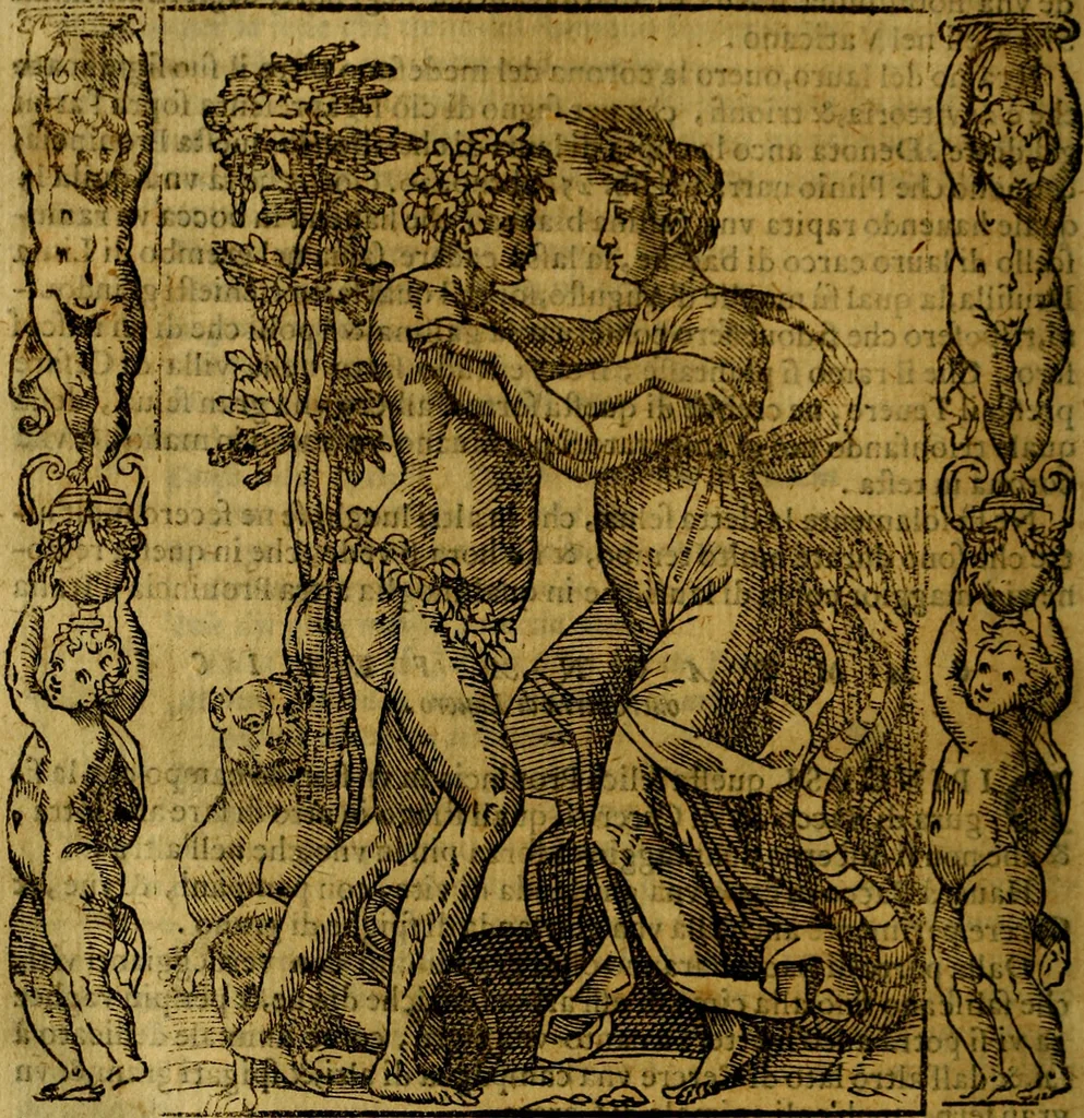 An illustration from Iconologia, overo Descrittione di diverse imagini cauate dall'antichità, & di propria inuentione,, 1603, leaf 281