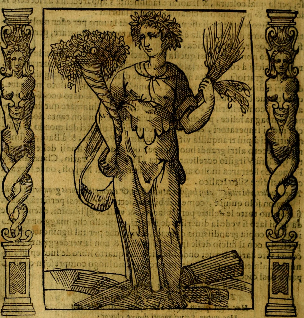 An illustration from Iconologia, overo Descrittione di diverse imagini cauate dall'antichità, & di propria inuentione,, 1603, leaf 283
