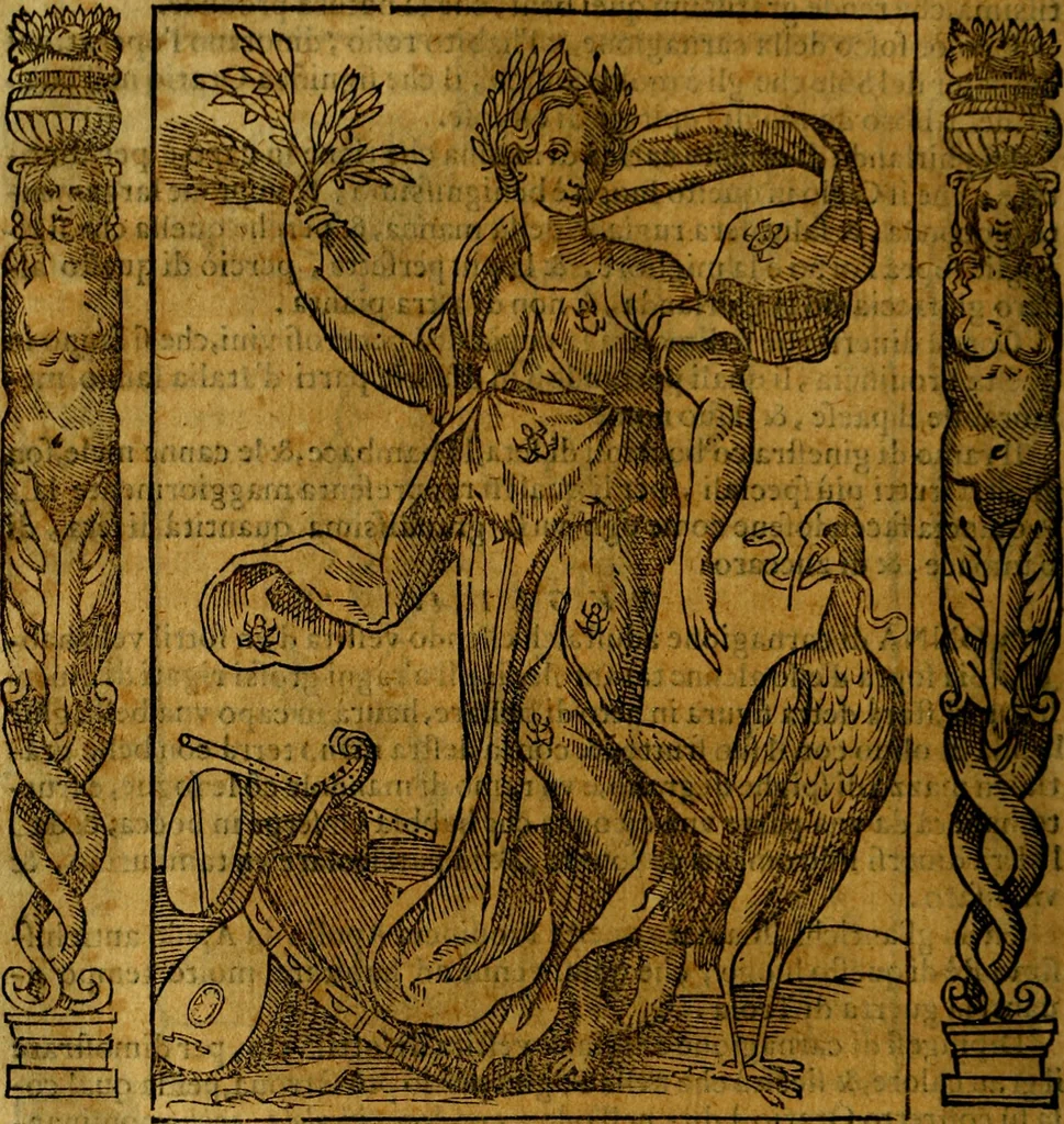 An illustration from Iconologia, overo Descrittione di diverse imagini cauate dall'antichità, & di propria inuentione,, 1603, leaf 285